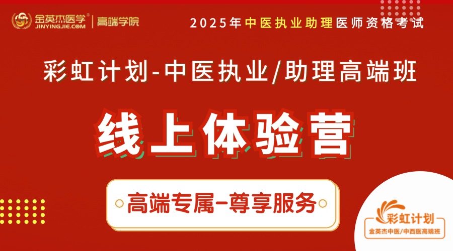 2025年中医彩虹计划高端体验营二期